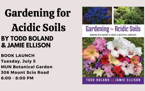 Gardening for Acidic Soils Book Launch