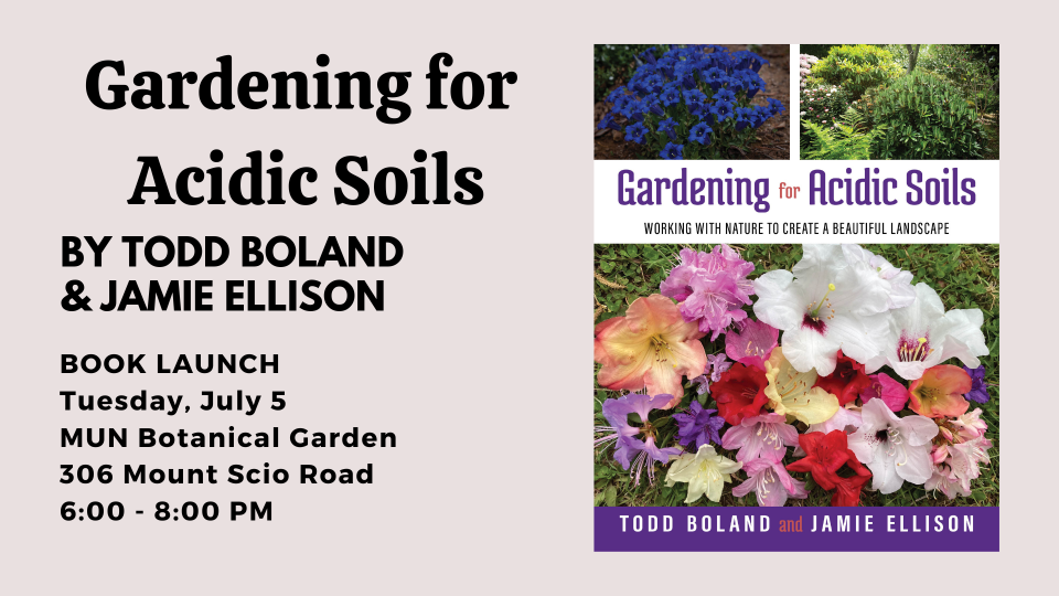 Gardening for Acidic Soils Book Launch