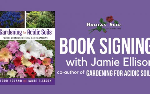 Gardening for Acidic Soils Book Signing poster