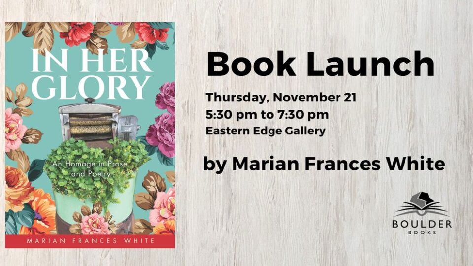 Cover of In Her Glory. New Book by Marian Frances White