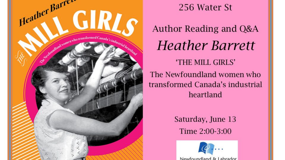 Heather Barrett at Carbonear Public Library