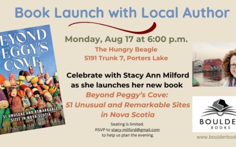Book Launch invite to Beyond Peggy