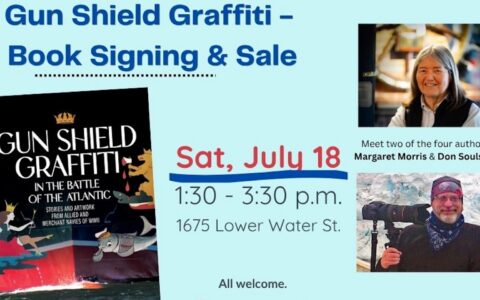 Gun Shield Graffiti Book Event at Maritime Museum Halifax