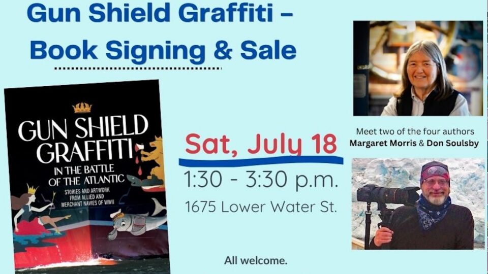 Gun Shield Graffiti Book Event at Maritime Museum Halifax